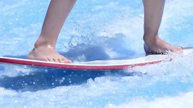 极限运动动作flowboard视频素材