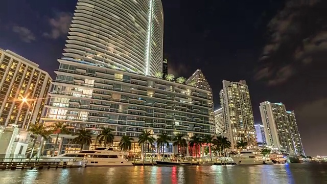 迈阿密市中心Brickell温泉视频素材