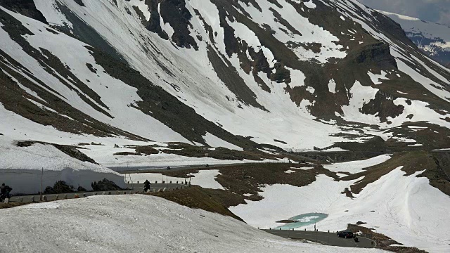 大格洛克纳高山公路，霍赫陶恩，卡林西亚阿尔卑斯，奥地利卡林西亚视频素材