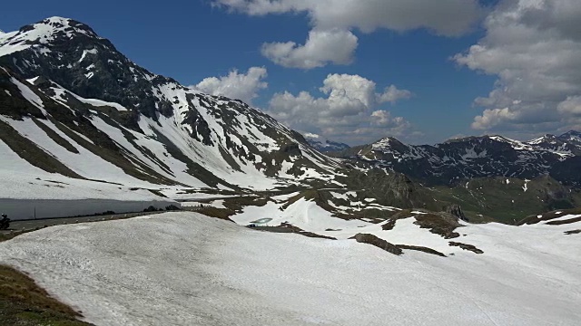 大格洛克纳高山公路，霍赫陶恩，卡林西亚阿尔卑斯，奥地利卡林西亚视频素材