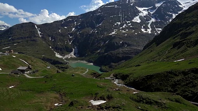 大格洛克纳高山公路，霍赫陶恩，卡林西亚阿尔卑斯，奥地利卡林西亚视频素材