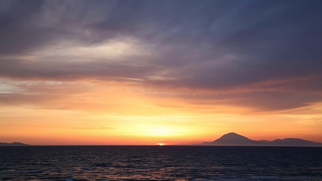 落日海景视频下载