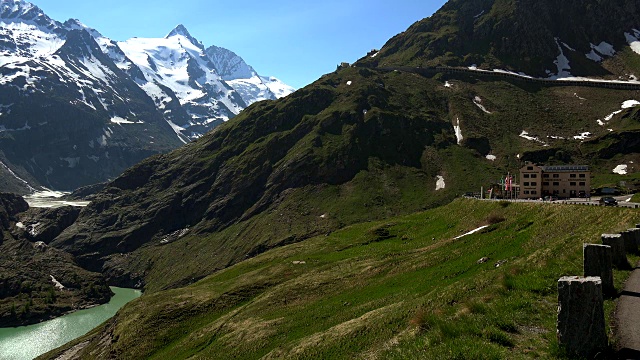 大格洛克纳高山公路，霍赫陶恩，卡林西亚阿尔卑斯，奥地利卡林西亚视频素材