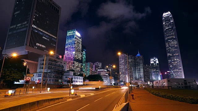 香港中央商务区视频素材