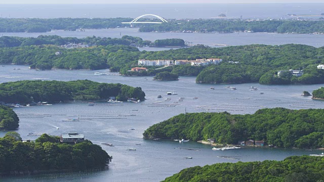 日本三重岛半岛前湾视频素材