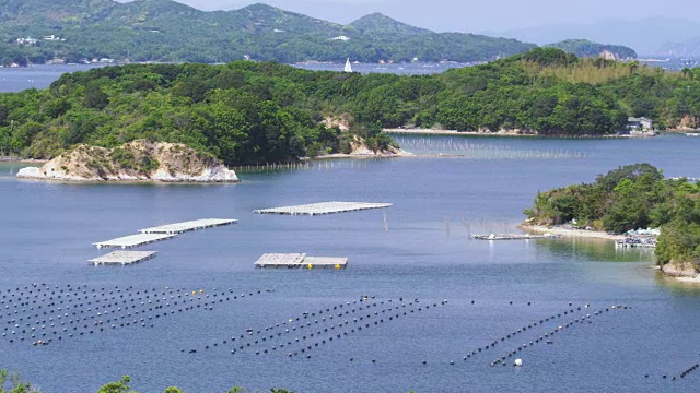 日本三重岛半岛前湾视频素材