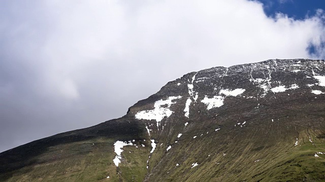 山峰延时视频素材