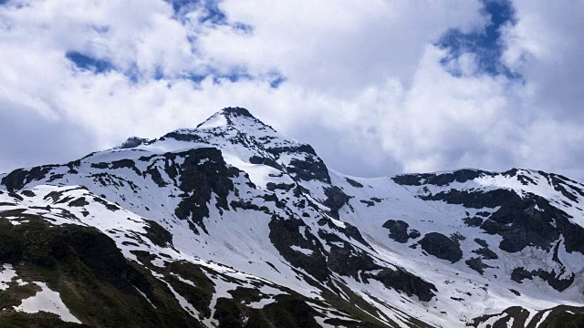 山峰延时视频素材