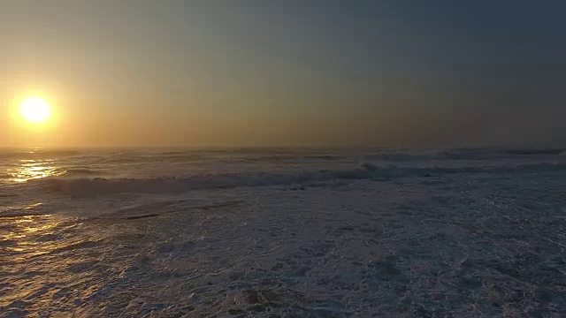 日本海上视频素材