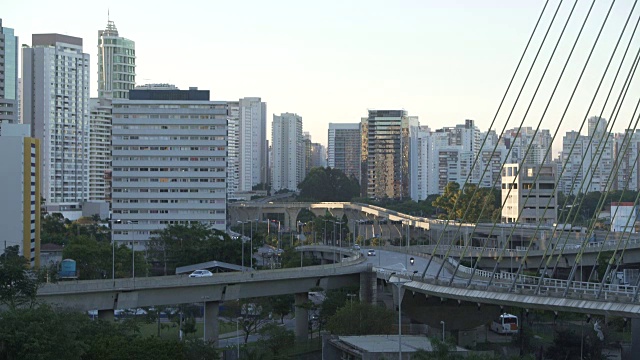 边际Pinheiros，圣保罗视频素材