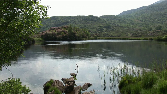 MS, Lake and hills, Kerry，爱尔兰视频素材