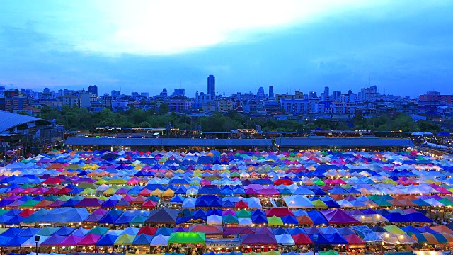 夜市的地方视频素材