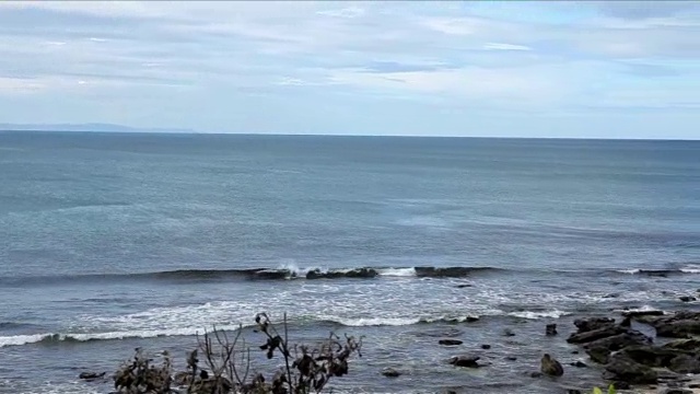 海岸/杰弗里斯湾/南非的摇摄镜头视频素材