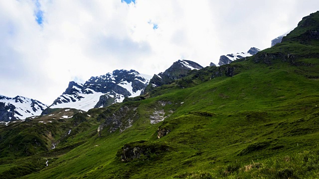 阿尔卑斯山山峰视频下载