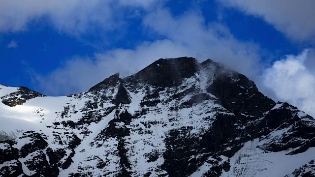 阿尔卑斯山山峰视频下载