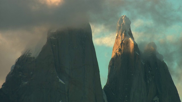 CU, Cerro Torre，阿根廷视频素材