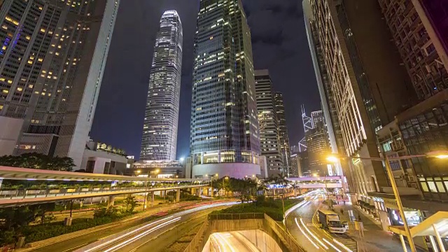 香港中央商务区视频素材