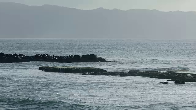 三张桌子海滩，瓦胡岛，夏威夷，美国视频素材