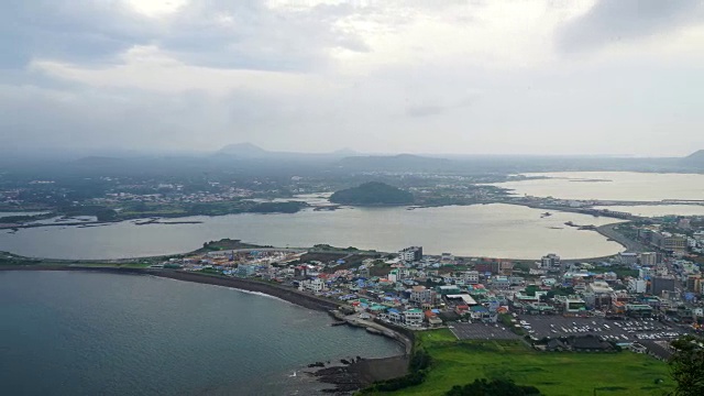 济州岛的天际线城市视频素材