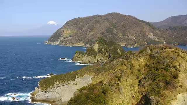 4K航拍日本上空视频素材