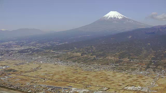 4K航拍日本上空视频素材