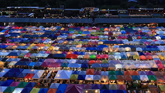 夜市的地方视频素材