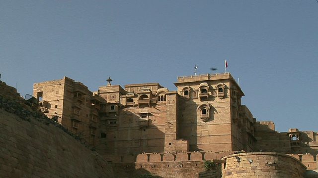 WS, Jaisalmer Fort, Jaisalmer，拉贾斯坦邦，印度视频素材