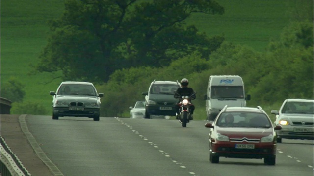 MS，英国高速公路交通视频素材
