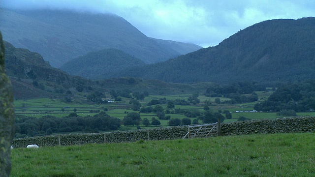 英国坎布里亚郡Keswick附近，Castlerigg Stone Circle, WS, ZO视频素材