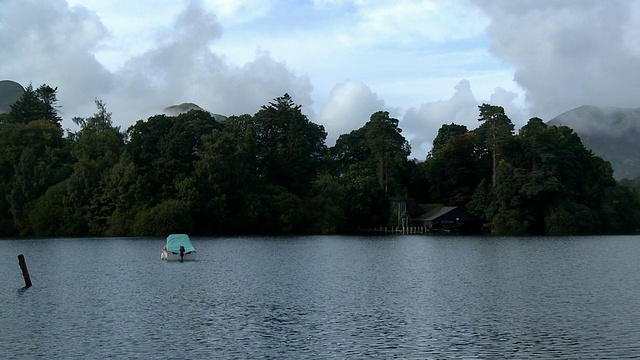 WS, PAN, Derwent Water，湖区国家公园，坎布里亚，英格兰视频素材