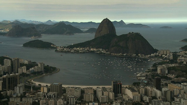 WS, HA, PAN，里约热内卢de Janeiro cityscape，巴西视频素材