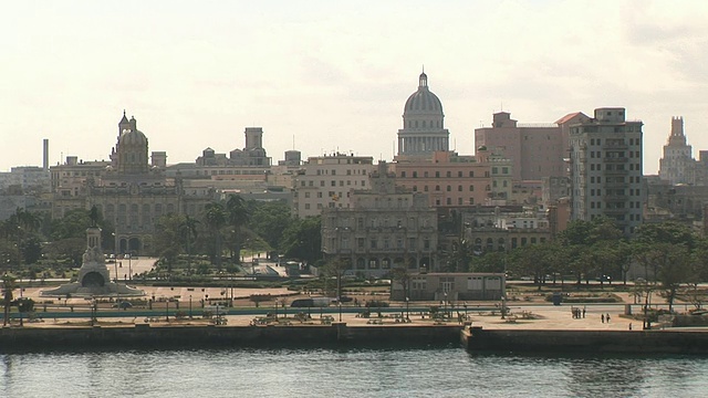 是Cityscape，哈瓦那，la habana，古巴视频素材