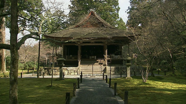 日本京都，三禅宁寺视频素材