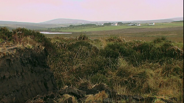 乡村景观，Maigh Eo县，Connacht，爱尔兰视频素材