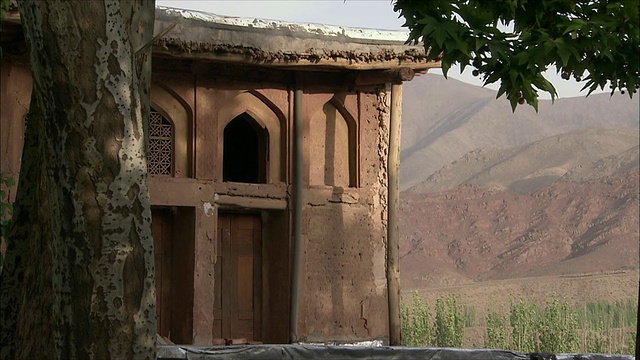 MS建筑外部，Abyaneh，伊朗视频素材