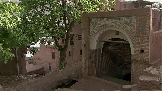 MS建筑外部，Abyaneh，伊朗视频素材