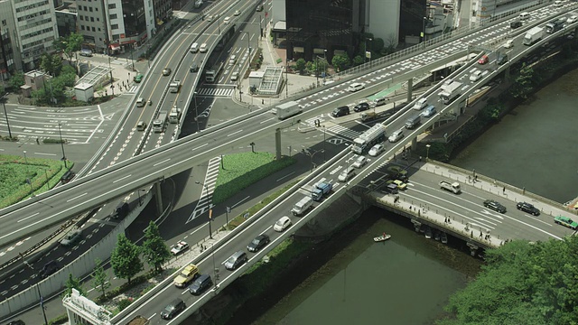 日本东京繁忙的街道视频素材