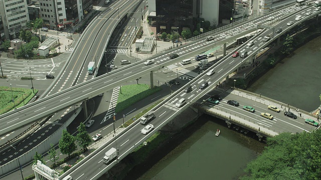 繁忙的街道，东京，日本视频素材