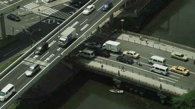 繁忙的街道，东京，日本视频素材