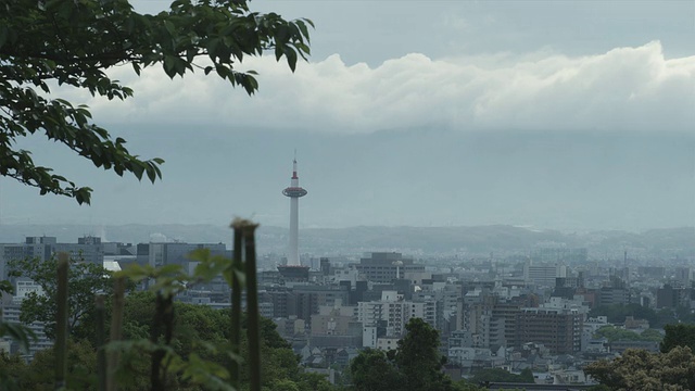 日本京都城市景观视频素材