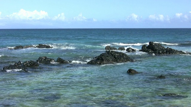 毛伊岛海洋场景(高清)视频素材