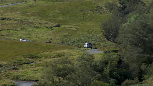 英国坎布里亚郡，Hardknott Pass / Lake District，英国，坎布里亚视频素材