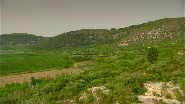 潘碧山，绿野，山东济南，中国视频素材