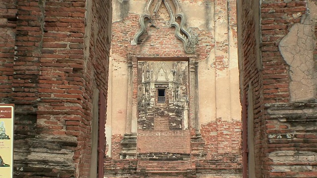 CU ' s是什么Ratcha Buranain, Ayutthaya，泰国视频素材