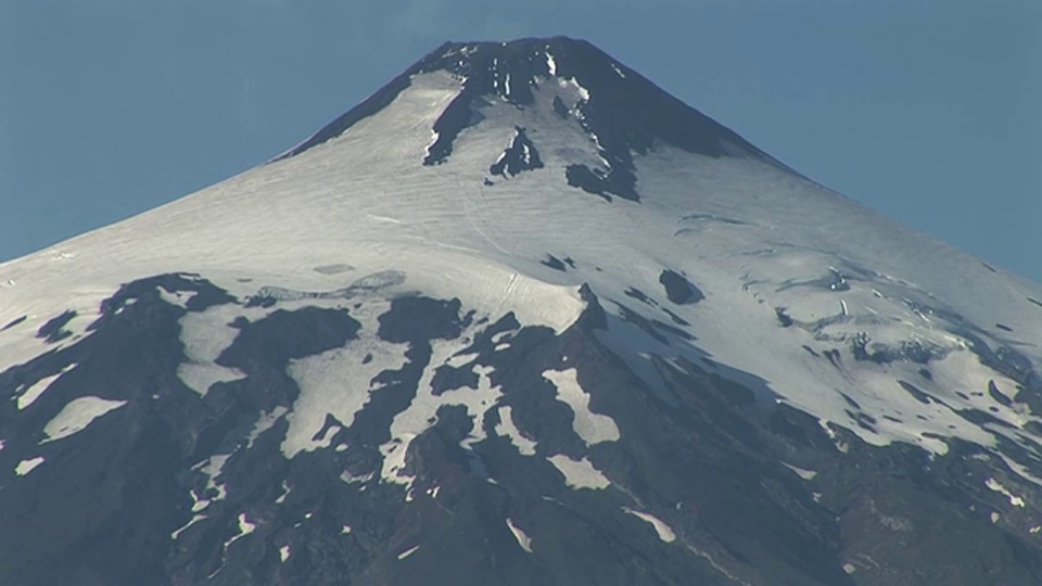 哥斯达黎加别墅火山/普孔，科廷省，智利视频素材