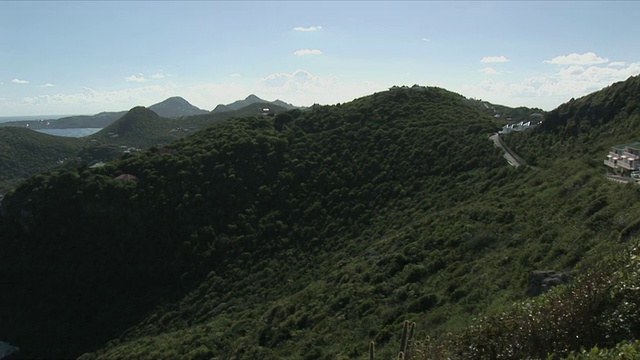 加勒比海海岸/西印度群岛，圣巴特尔米，法国视频素材