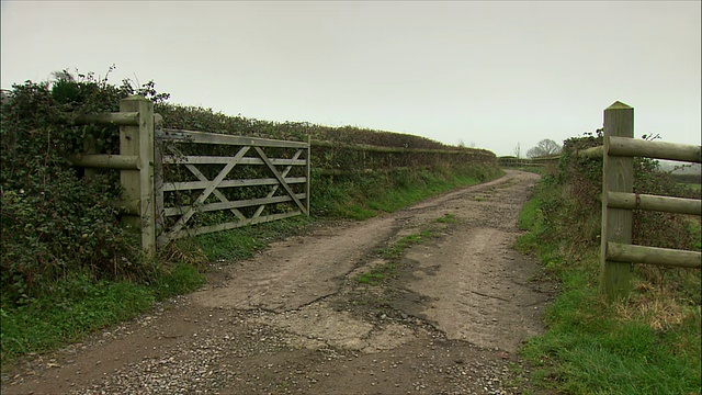 英国WS乡村道路视频素材