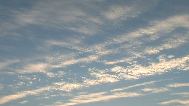 天空中云的时间流逝视频素材