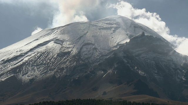 MS Popocatepetl火山/墨西哥Amecameca视频素材