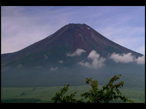 日本富士山视频素材